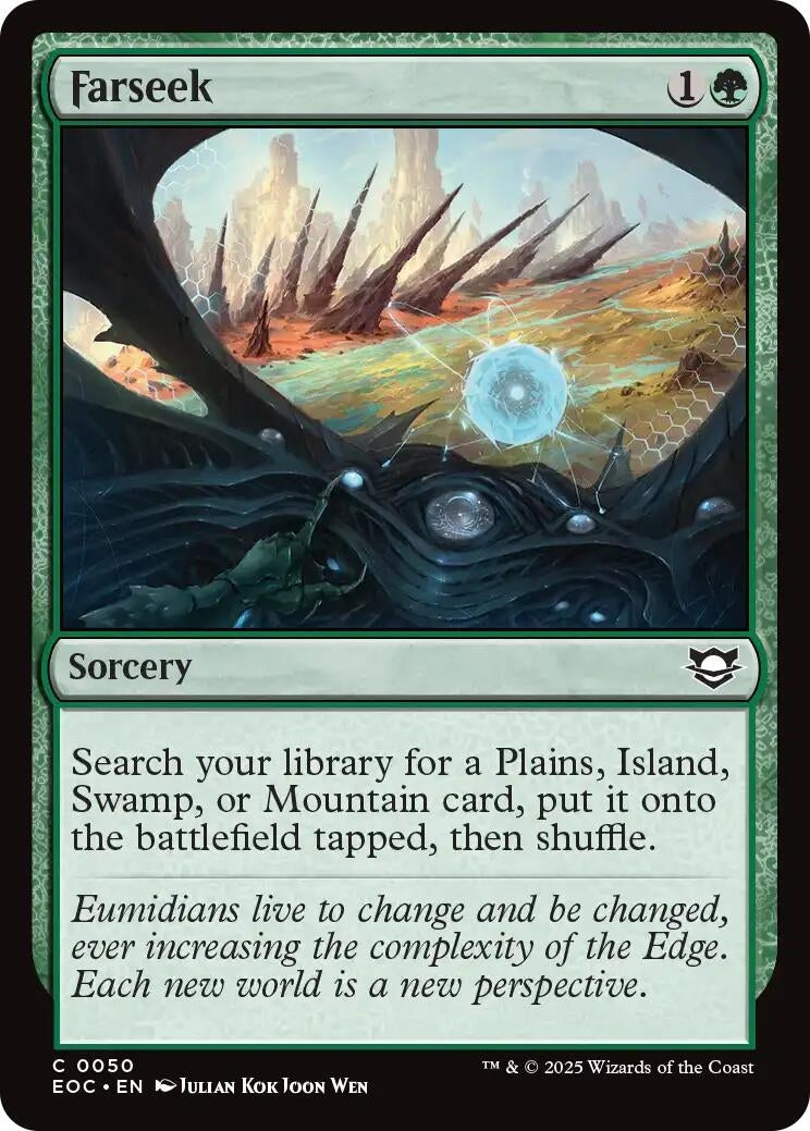 Image for Farseek (50) (Edge of Eternities) - Magic: The Gathering