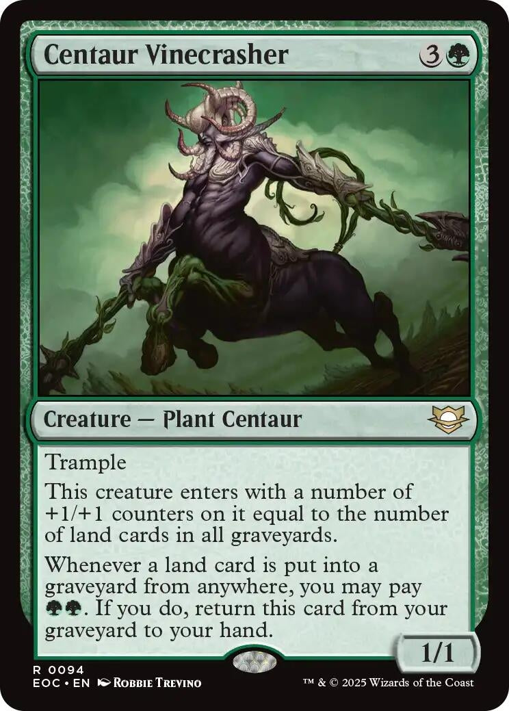 Image for Centaur Vinecrasher (94) (Edge of Eternities) - Magic: The Gathering