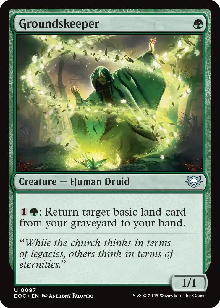 Image for Groundskeeper (97) (Edge of Eternities) - Magic: The Gathering
