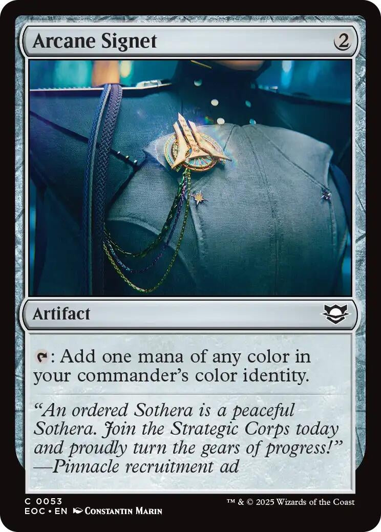 Image for Arcane Signet (53) (Edge of Eternities) - Magic: The Gathering