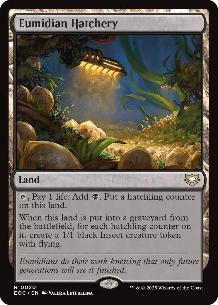 Image for Eumidian Hatchery (20) (Edge of Eternities) - Magic: The Gathering