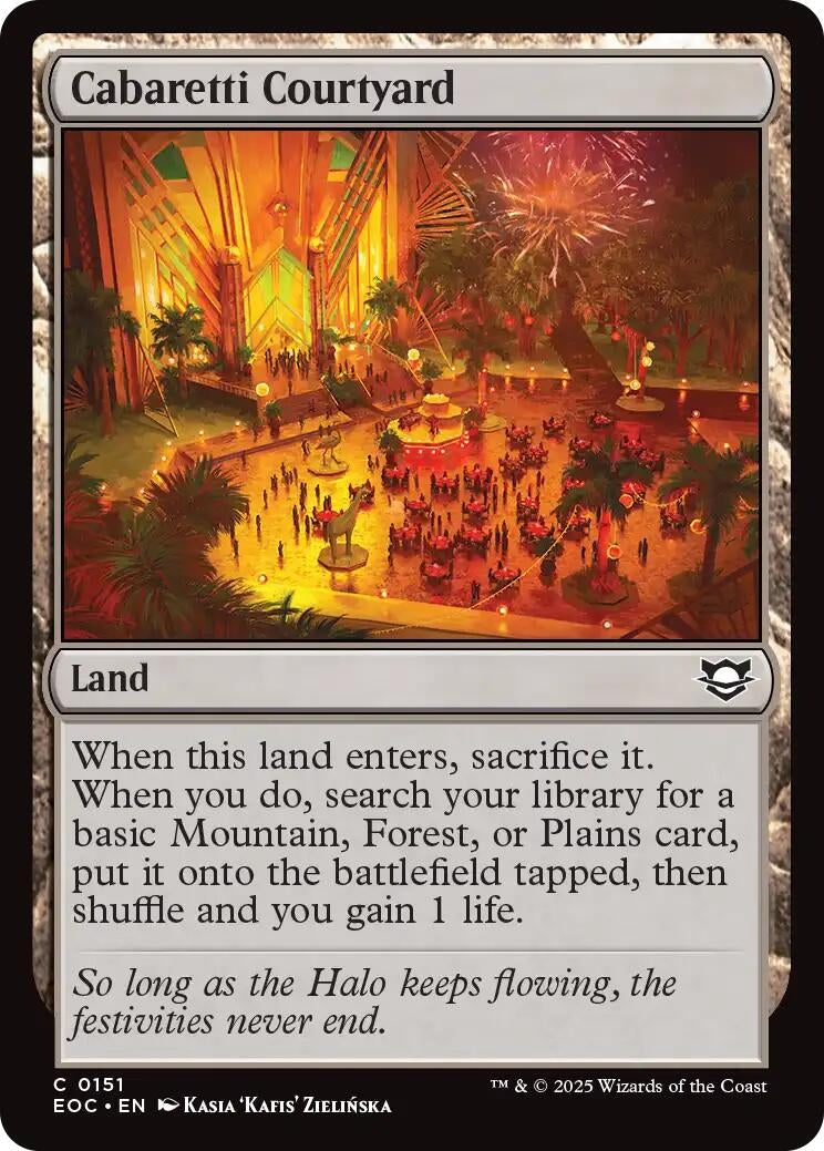 Image for Cabaretti Courtyard (151) (Edge of Eternities) - Magic: The Gathering