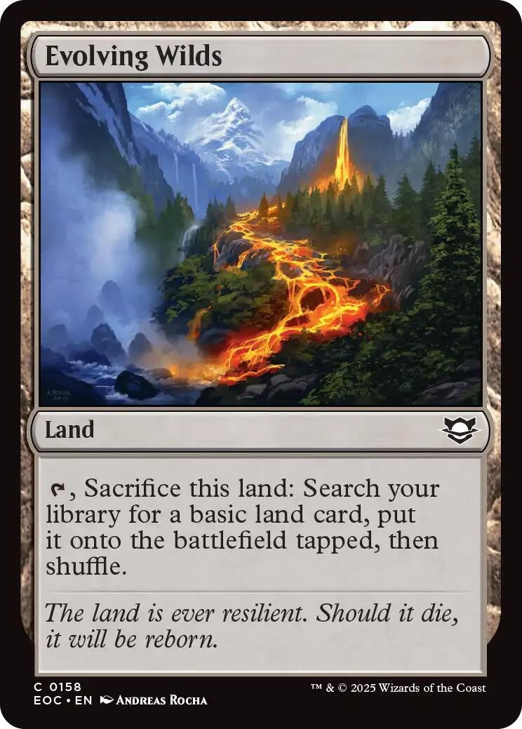 Image for Evolving Wilds (158) (Edge of Eternities) - Magic: The Gathering