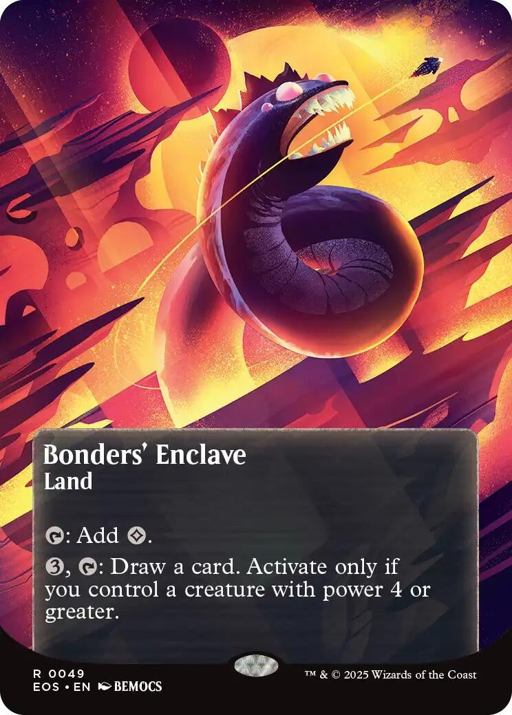 Image for Bonders' Enclave (0049) (Borderless) (49) (Edge of Eternities: Stellar Sights) - Magic: The Gathering