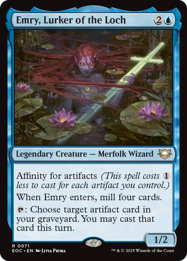 Image for Emry, Lurker of the Loch (71) (Edge of Eternities) - Magic: The Gathering