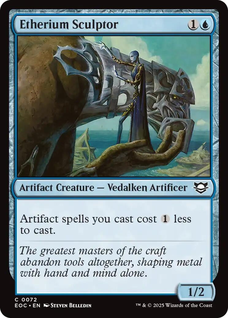 Image for Etherium Sculptor (72) (Edge of Eternities) - Magic: The Gathering