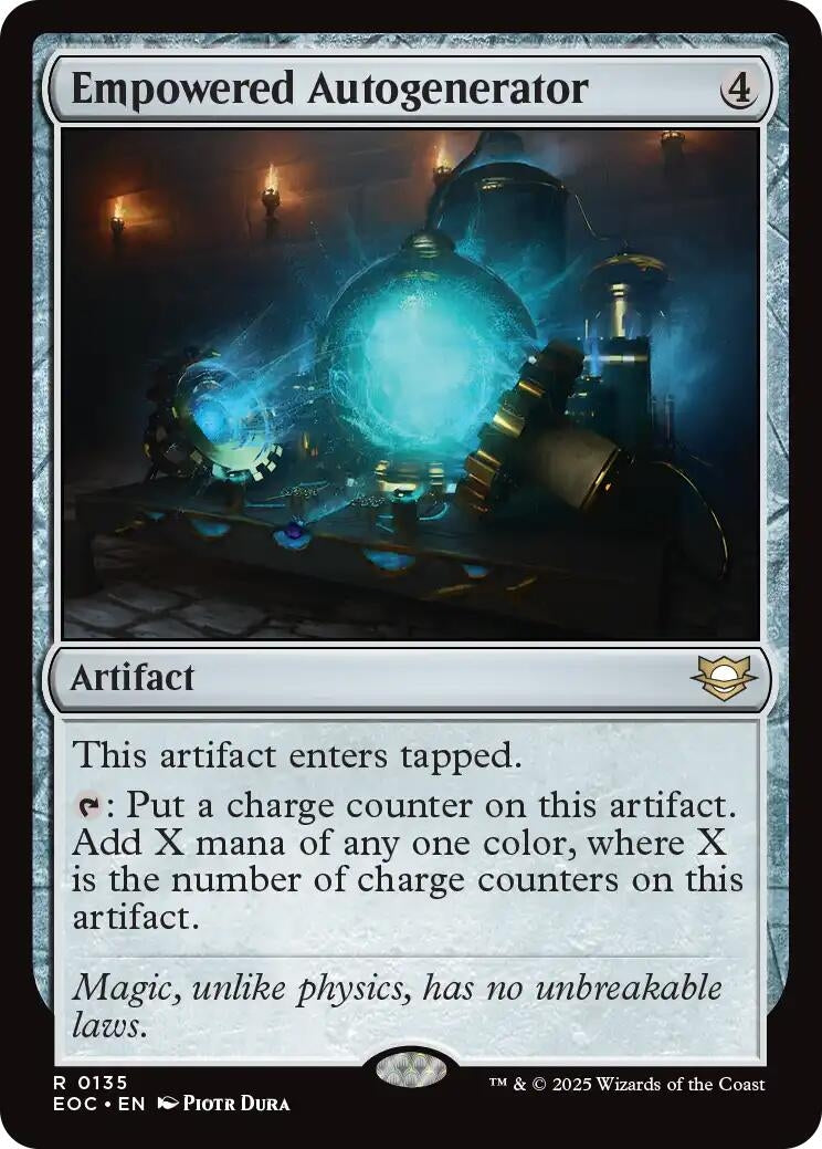 Image for Empowered Autogenerator (135) (Edge of Eternities) - Magic: The Gathering