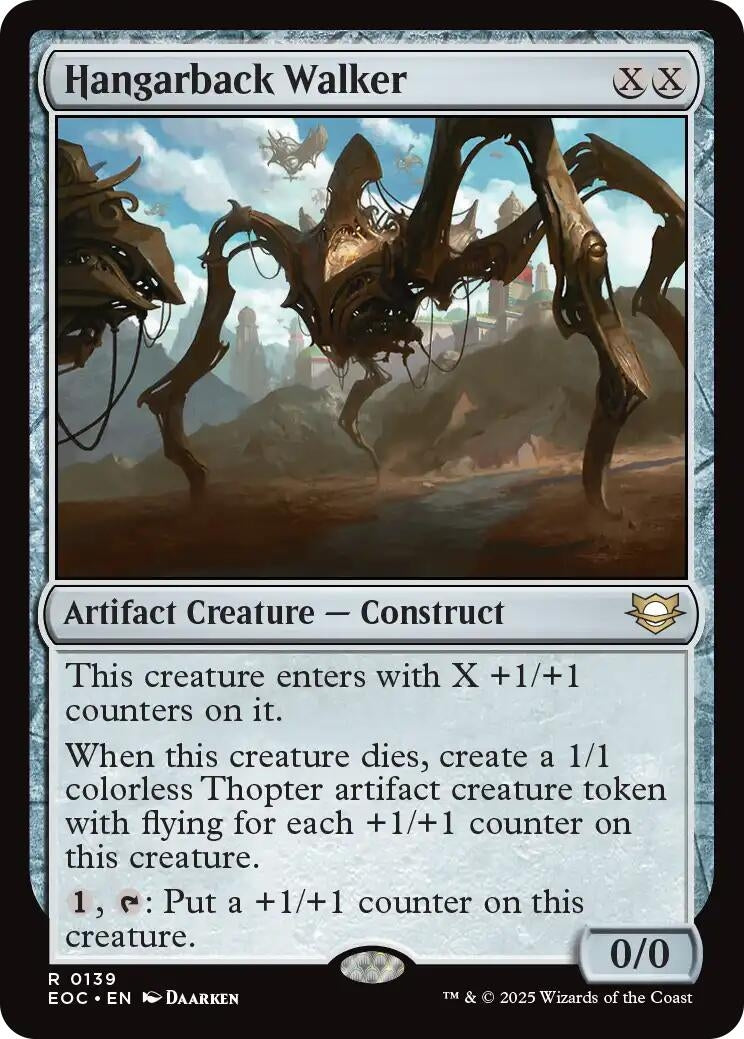 Image for Hangarback Walker (139) (Edge of Eternities) - Magic: The Gathering