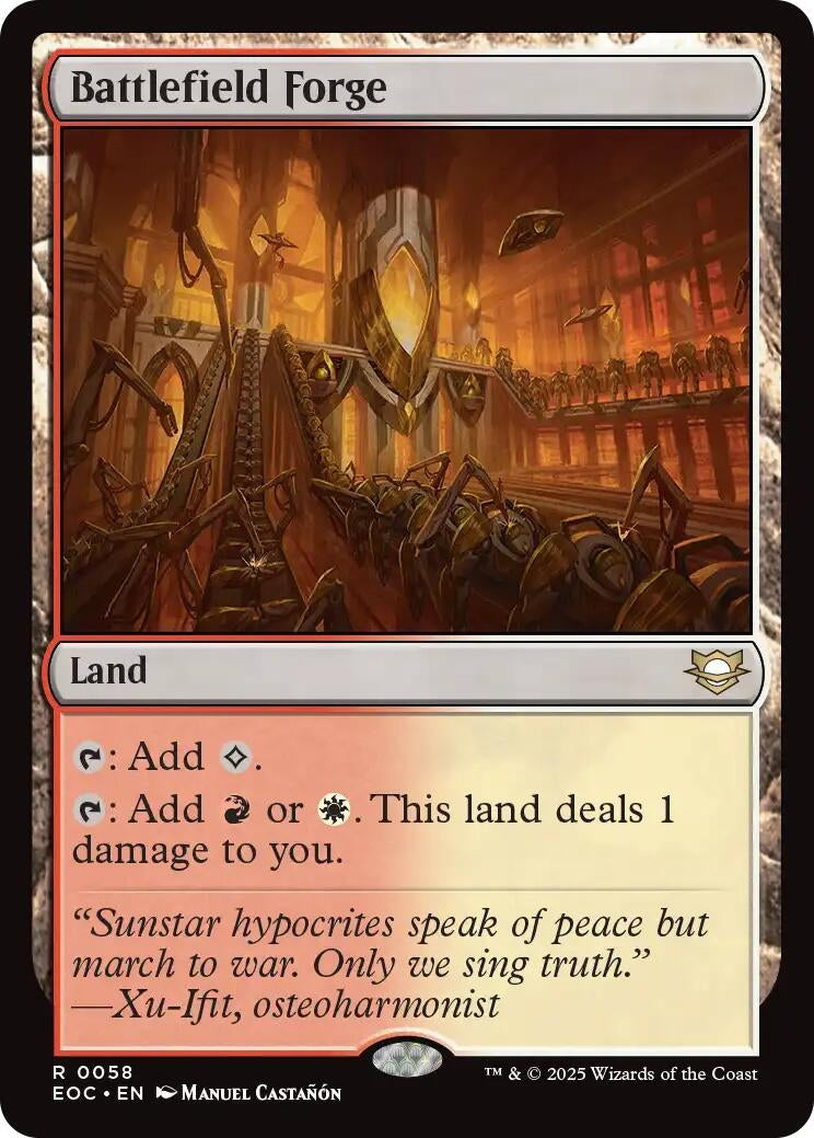 Image for Battlefield Forge (58) (Edge of Eternities) - Magic: The Gathering