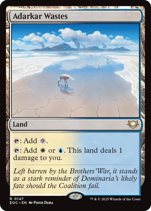 Image for Adarkar Wastes (147) (Edge of Eternities) - Magic: The Gathering
