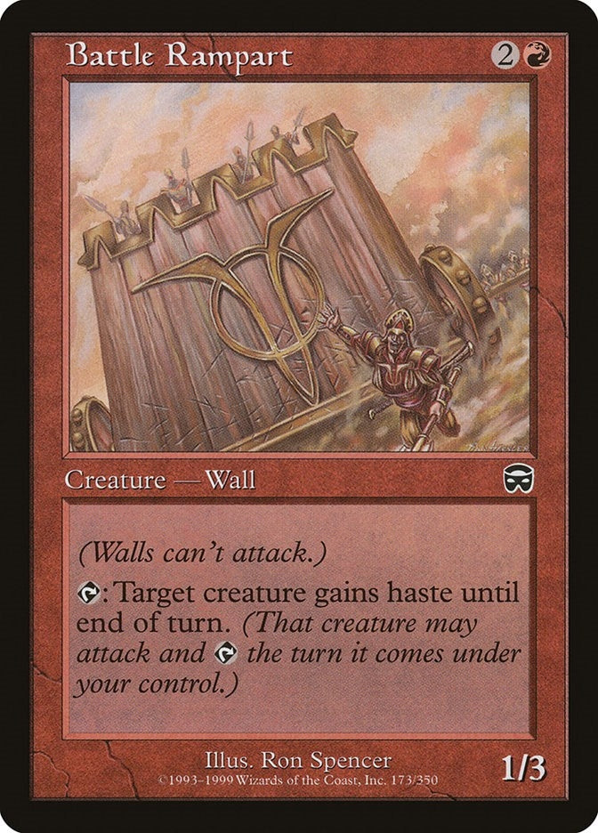 Image for Battle Rampart (173) (Mercadian Masques) - Magic: The Gathering
