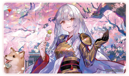 Image for 2025 Wandering Emperor Cherry Blossom Viewing Playmat for Magic: The Gathering - Playmats