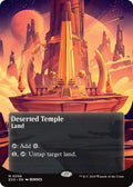 Image for Deserted Temple (0056) (Borderless) (56) (Edge of Eternities: Stellar Sights) - Magic: The Gathering