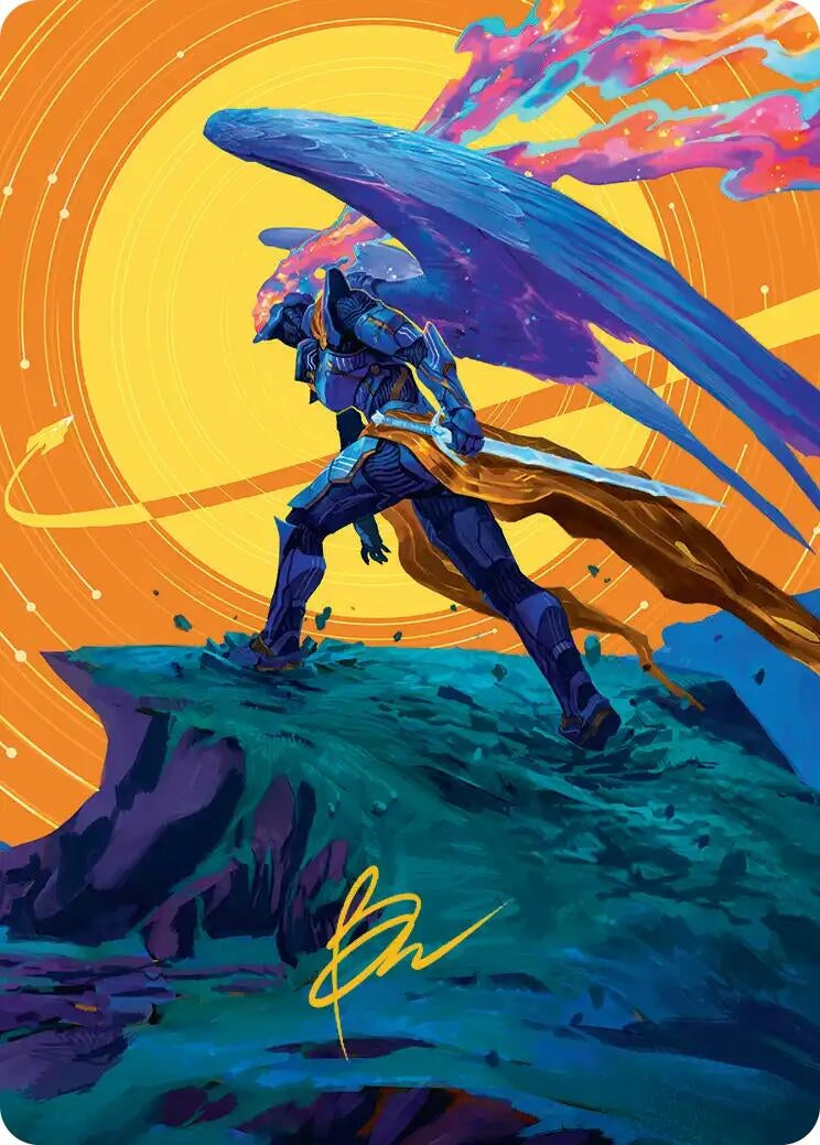 Image for Astelli Reclaimer Art Card (Gold-Stamped Signature) (36) (Edge of Eternities) - Magic: The Gathering