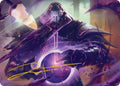 Image for Embrace Oblivion Art Card (Gold-Stamped Signature) (13) (Edge of Eternities) - Magic: The Gathering