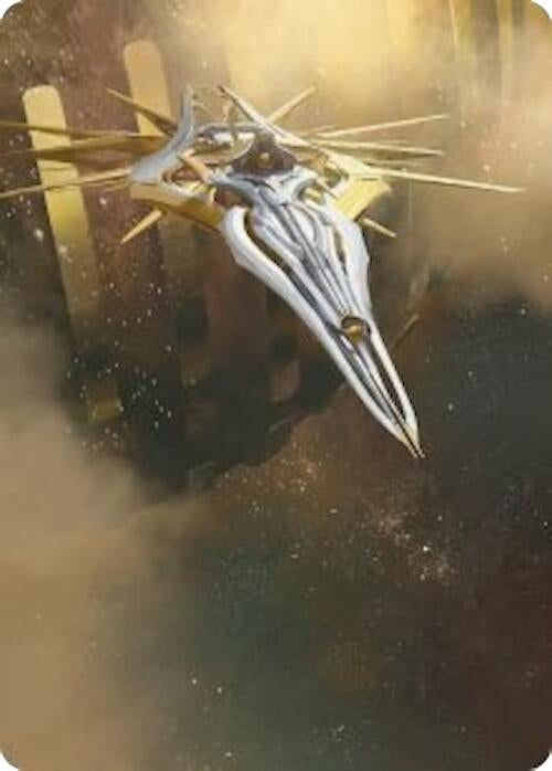 Image for Dawnsire, Sunstar Dreadnought Art Card (27) (Edge of Eternities) - Magic: The Gathering