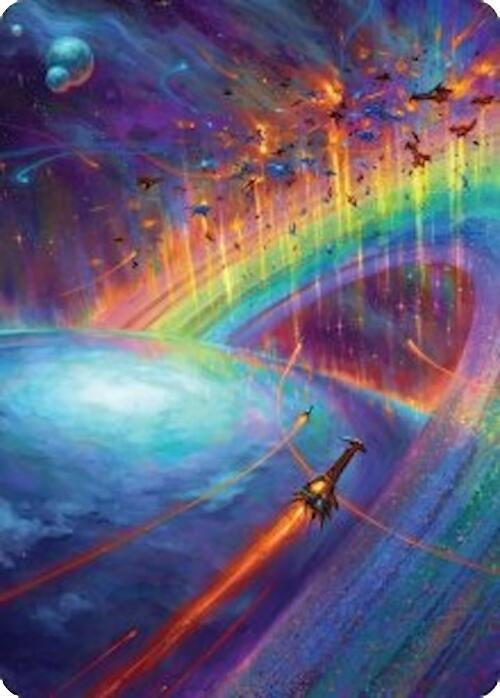 Image for Cascading Cataracts Art Card (43/54) (43) (Edge of Eternities) - Magic: The Gathering