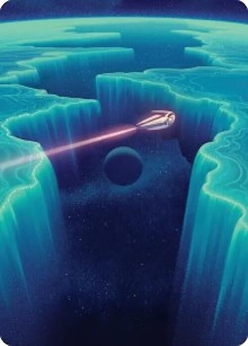 Image for Cascading Cataracts Art Card (50/54) (50) (Edge of Eternities) - Magic: The Gathering