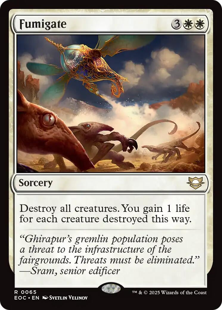 Image for Fumigate (65) (Edge of Eternities) - Magic: The Gathering