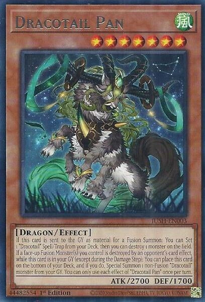 Image for Dracotail Pan (JUSH-EN003) (JUSH) - YuGiOh