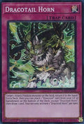 Image for Dracotail Horn (Super Rare) (JUSH-EN010) (JUSH) - YuGiOh
