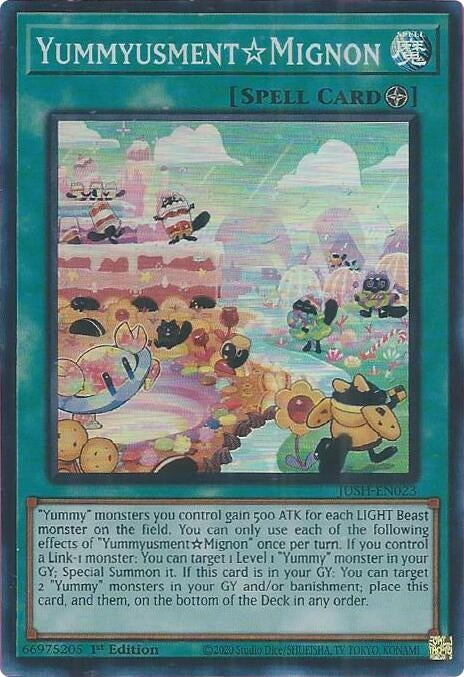 Image for YummyusmentMignon (Super Rare) (JUSH-EN023) (JUSH) - YuGiOh