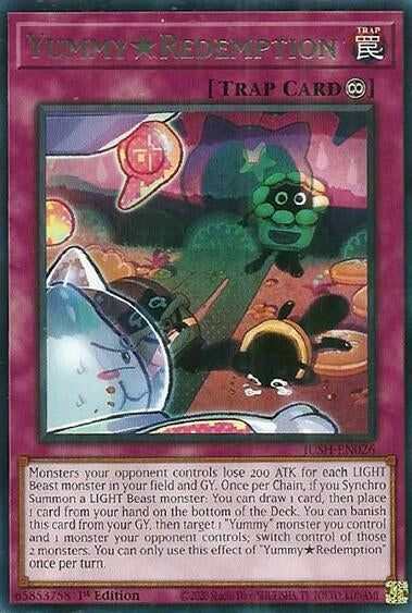 Image for YummyRedemption (JUSH-EN026) (JUSH) - YuGiOh