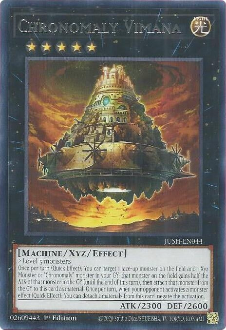 Image for Chronomaly Vimana (JUSH-EN044) (JUSH) - YuGiOh