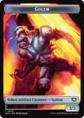 Image for Golem (0012) // Golem (0014) Double-Sided Token (12 // 14) (Edge of Eternities) - Magic: The Gathering