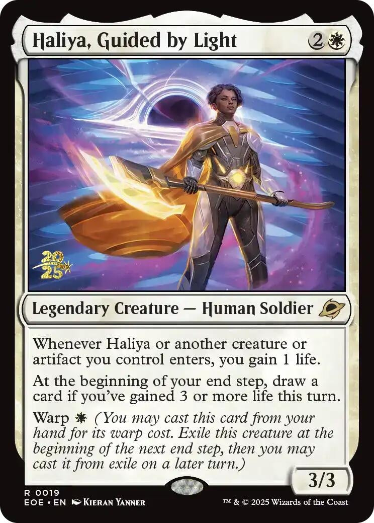 Image for Haliya, Guided by Light (19) (Prerelease Cards) - Magic: The Gathering