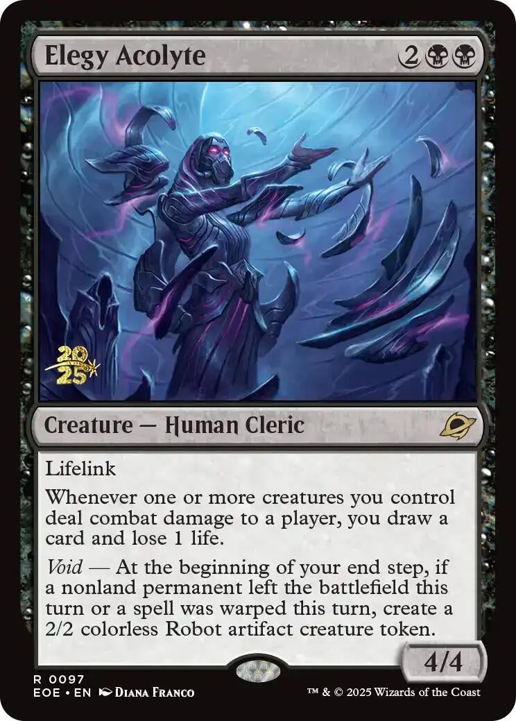 Image for Elegy Acolyte (97) (Prerelease Cards) - Magic: The Gathering