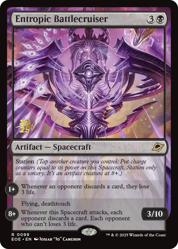 Image for Entropic Battlecruiser (99) (Prerelease Cards) - Magic: The Gathering