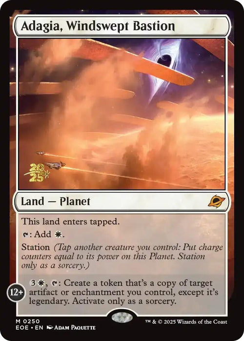 Image for Adagia, Windswept Bastion (250) (Prerelease Cards) - Magic: The Gathering