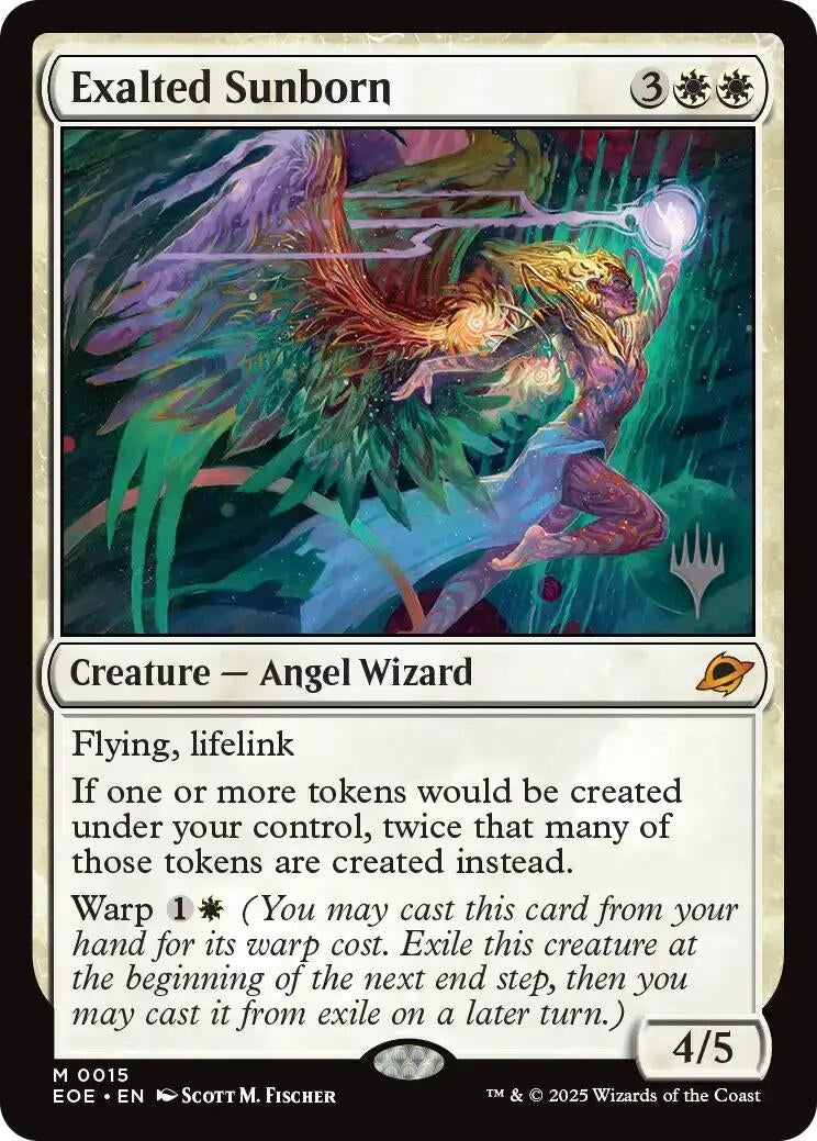Image for Exalted Sunborn (15) (Edge of Eternities) - Magic: The Gathering