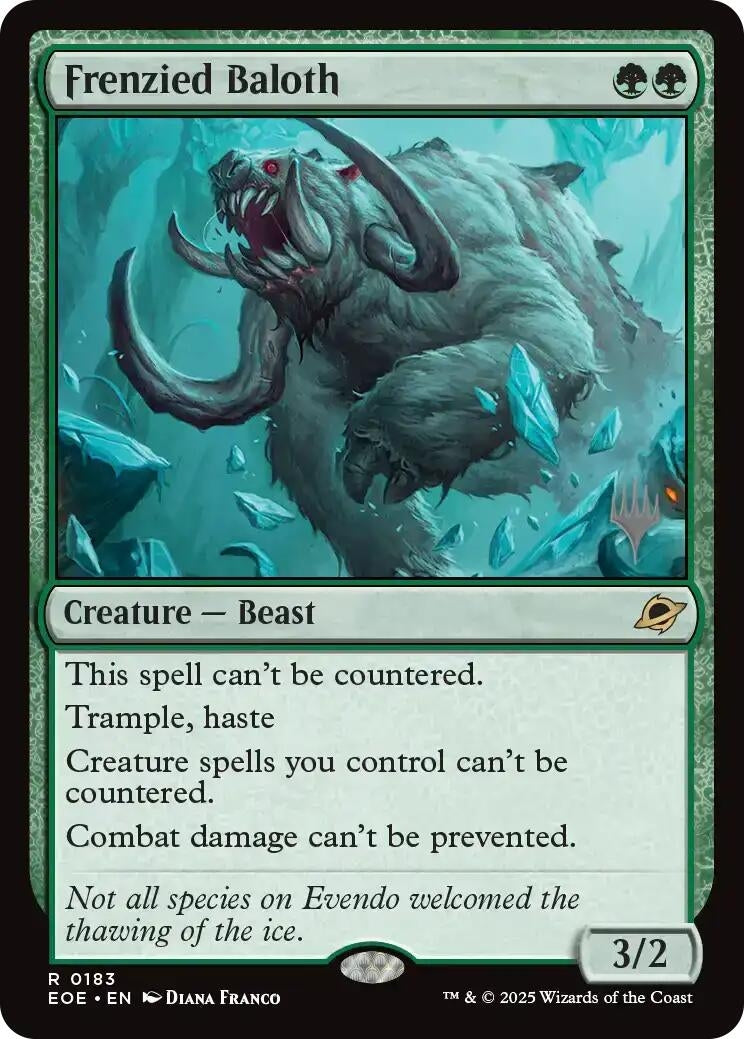 Image for Frenzied Baloth (183) (Edge of Eternities) - Magic: The Gathering
