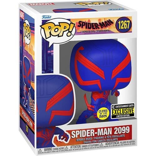 Image for Spider-Man Across the Spider-Verse: Spider-Man 2099 (Entertainment Earth Exclusive) (Glow in the Dark) - Funko