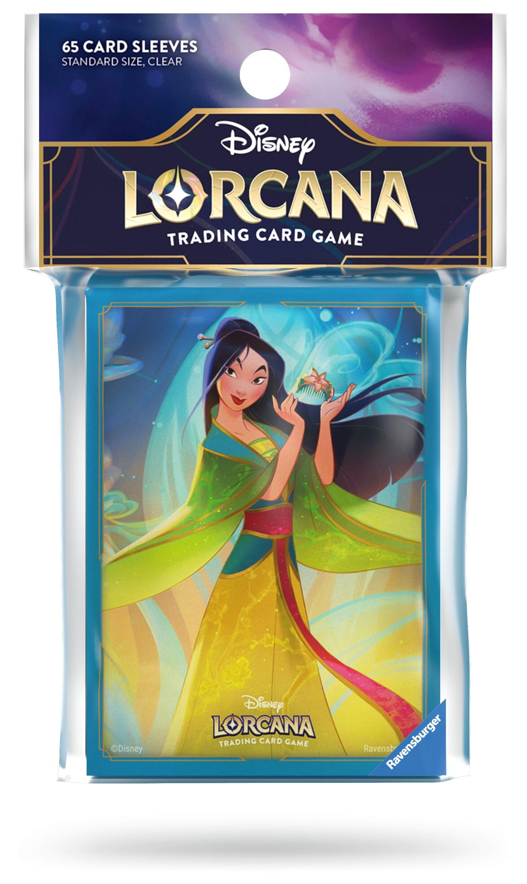 Image for Disney Lorcana Card Sleeves - Mulan (With Comb) (65-Pack) - Card Sleeves
