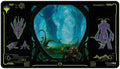 Image for Edge of Eternities Holofoil Playmat - Green Mythic for Magic: The Gathering - Playmats
