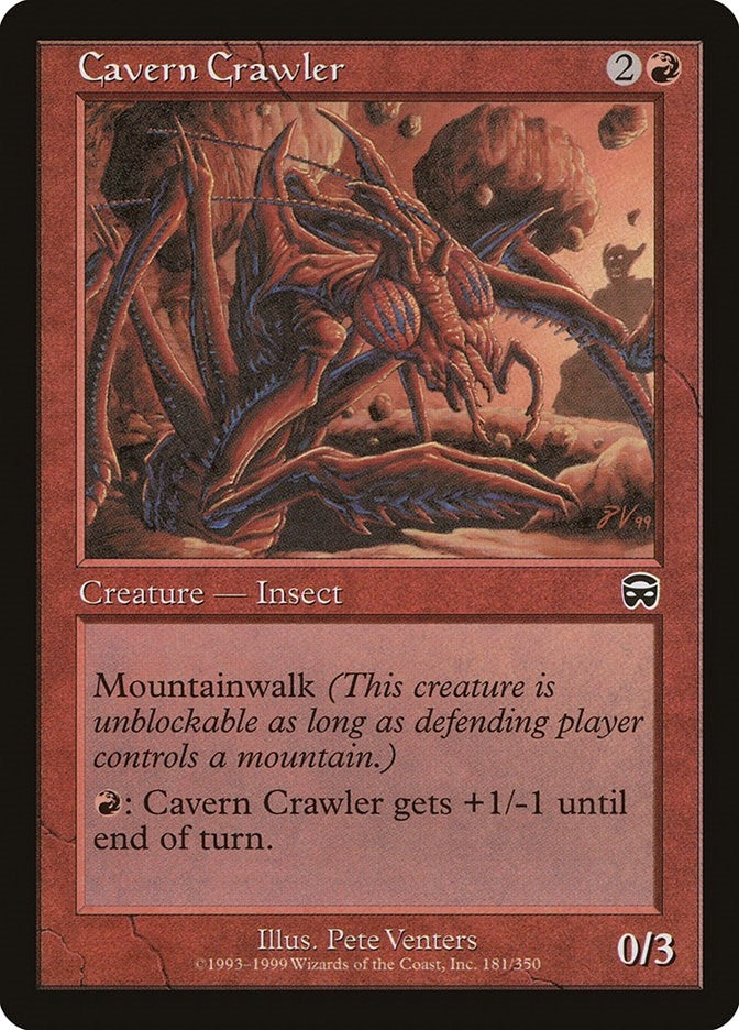 Image for Cavern Crawler (181) (Mercadian Masques) - Magic: The Gathering