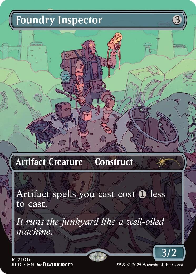 Image for Foundry Inspector (2106) (Secret Lair Drop Series) - Magic: The Gathering