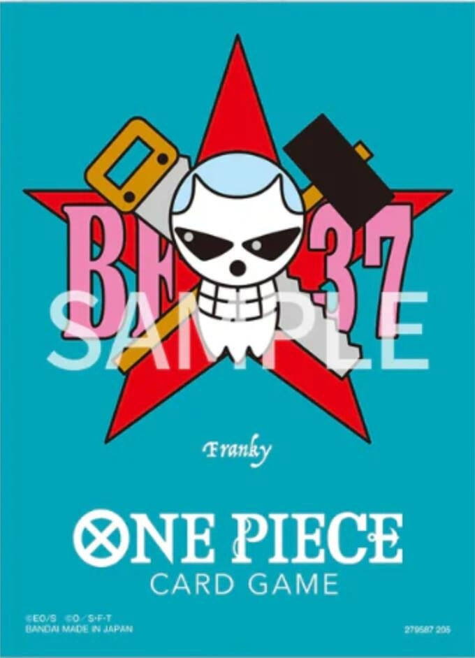 Image for One Piece Card Game Official Sleeves - Premium Franky (70-Pack) - Card Sleeves
