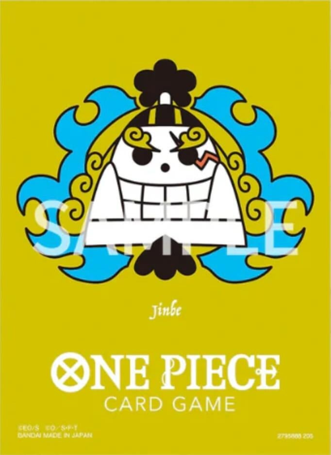 Image for One Piece Card Game Official Sleeves - Premium Jinbe (70-Pack) - Card Sleeves