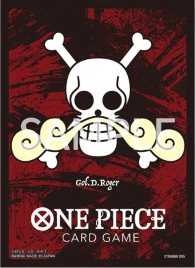 Image for One Piece Card Game Official Sleeves - Premium Gol.D.Roger (70-Pack) - Card Sleeves