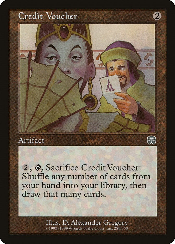 Image for Credit Voucher (289) (Mercadian Masques) - Magic: The Gathering