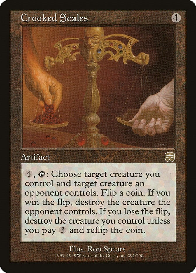 Image for Crooked Scales (291) (Mercadian Masques) - Magic: The Gathering