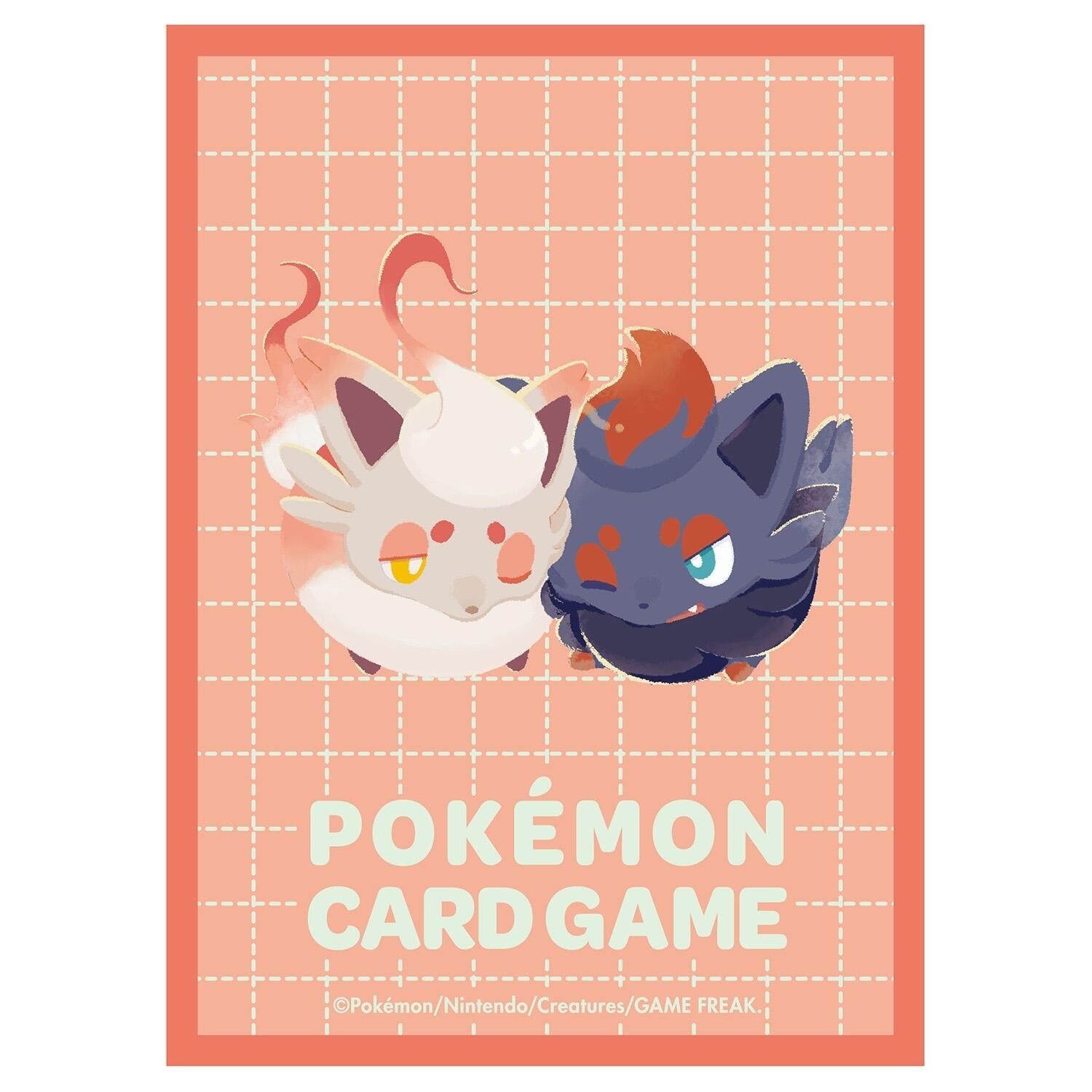 Image for Pokemon TCG: Pokemon Center Exclusive Card Sleeves - Zorua & Hisui Zorua (64-Pack) - Card Sleeves