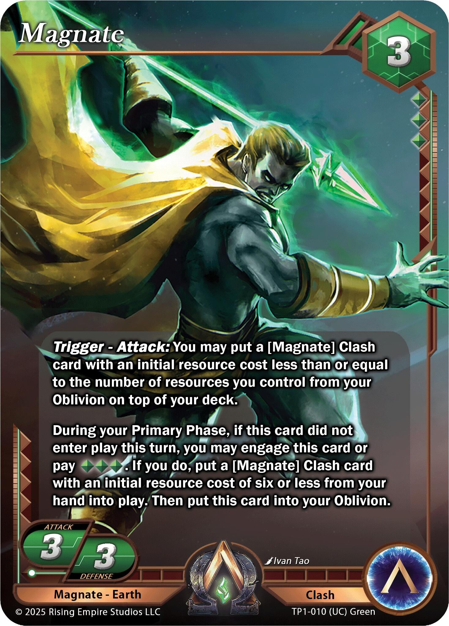 Image for Magnate (TP1-010) (Spoils of the Forgotten) - Alpha Clash