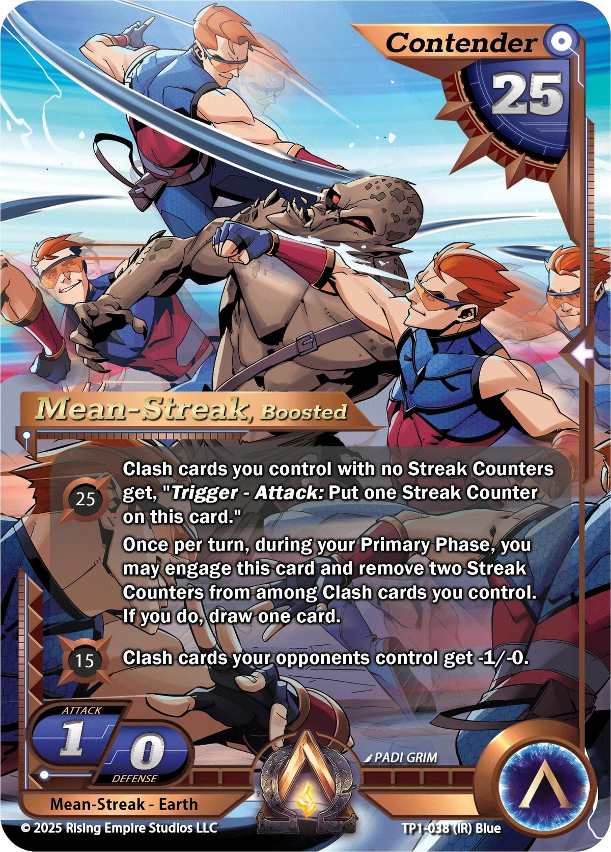 Image for Mean-Streak, Boosted (TP1-038) (Spoils of the Forgotten) - Alpha Clash