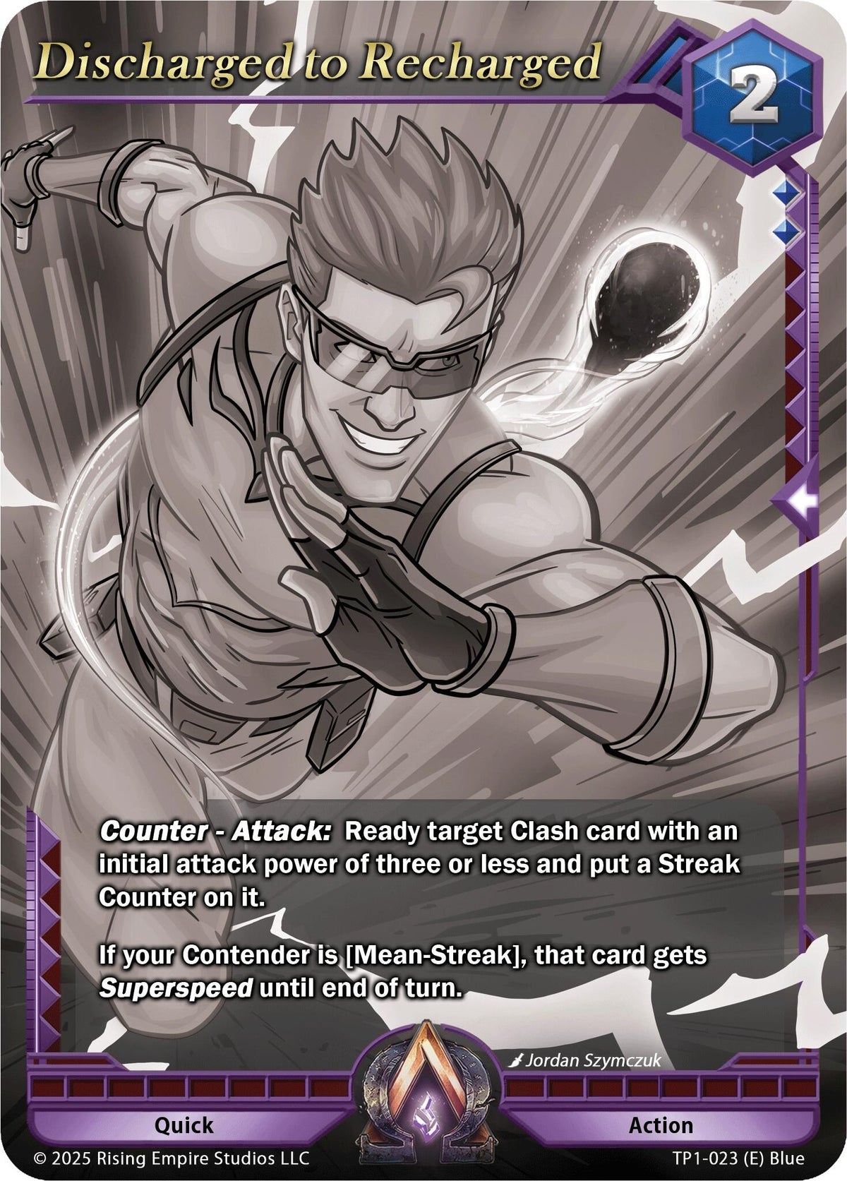 Image for Discharged to Recharged (Monochrome) (TP1-023) (Spoils of the Forgotten) - Alpha Clash