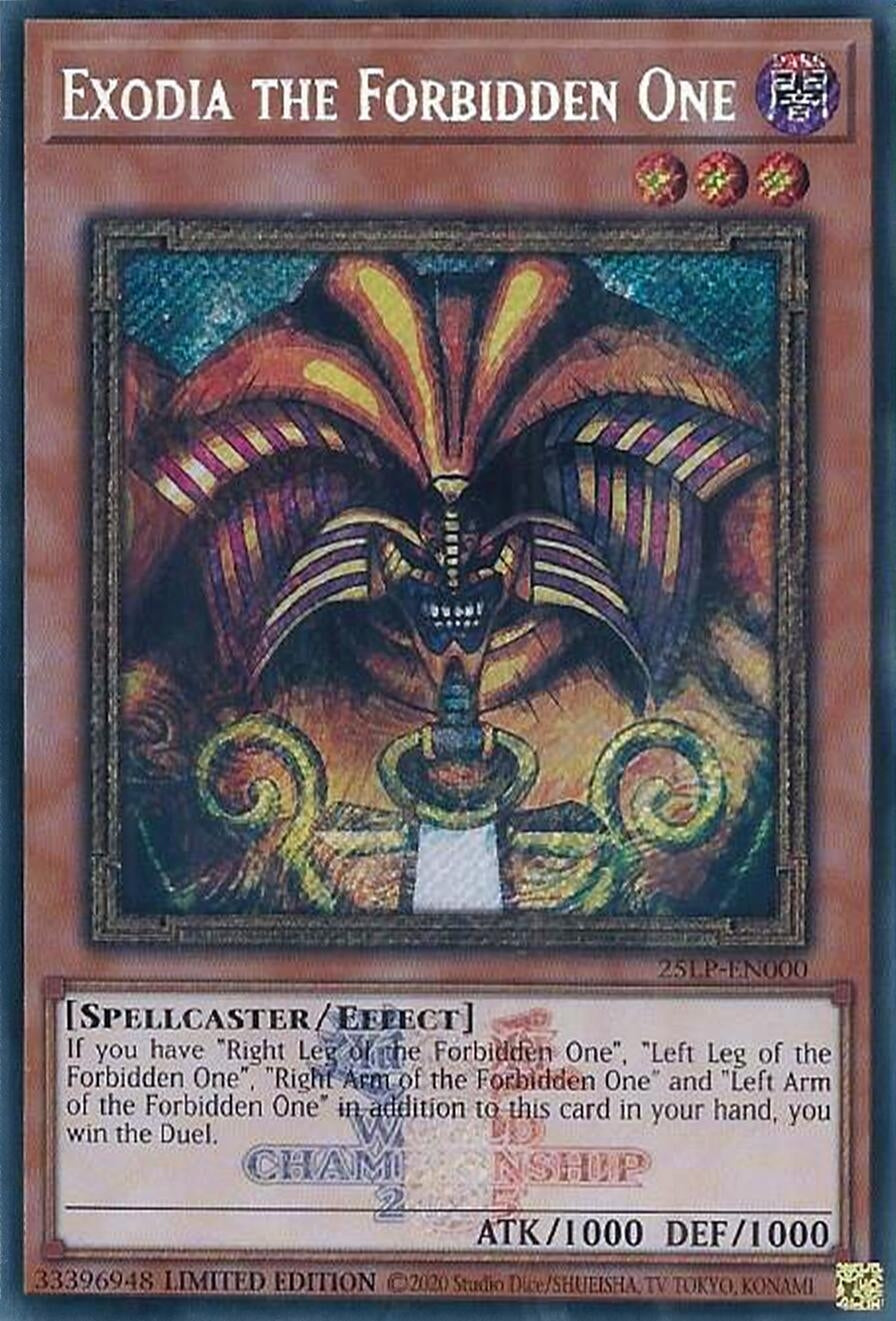 Exodia the Forbidden One (ESR) (25LP-EN000) (25LP)
